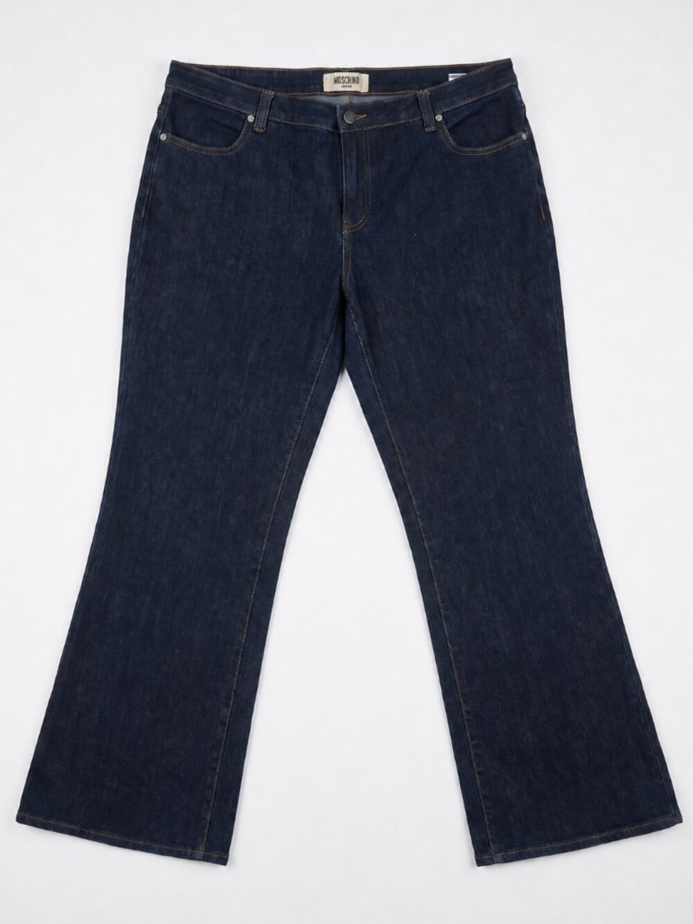 Moschino Jeans Made in Italy Size 36 Women's Blue Denim 100% Cotton Jeans